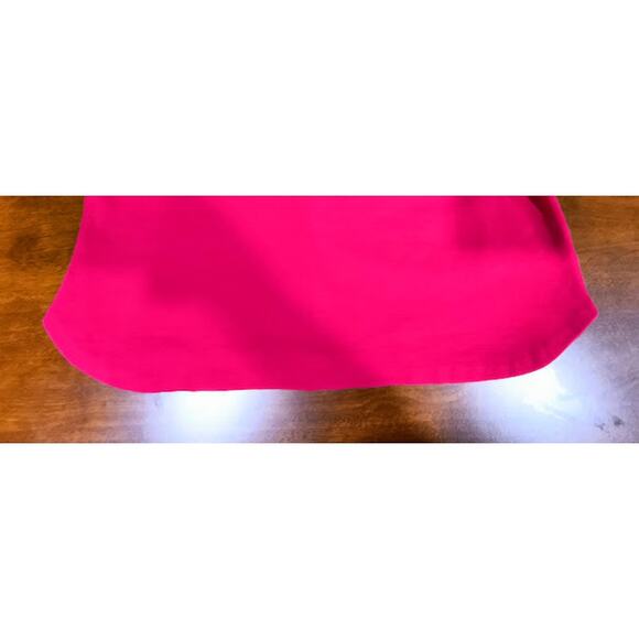 Talbots 3/4 Sleeve Heavy Knit Top with Rolled Collar, Salmon, Sz XL - Picture 6 of 6